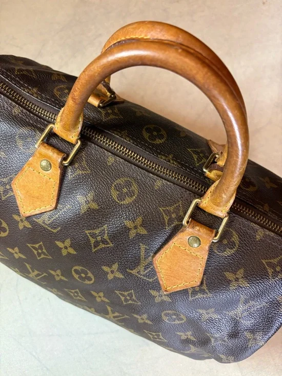 Louis Vuitton Speedy 30 Monogram Canvas Top Handle Bag - EDITED NOT 40 - Picture 4 of 13